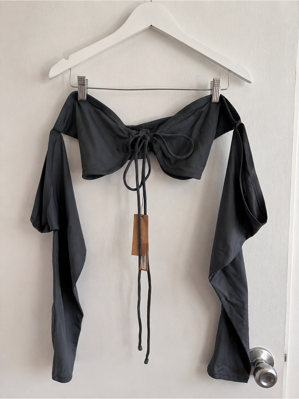 SKIMS Swim Off Shoulder Bikini Top NWT 2X